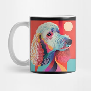 Bedlington Terrier in 80's Mug